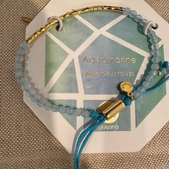 Gorjana Aquamarine bracelet --new with tags - Picture 3 of 4